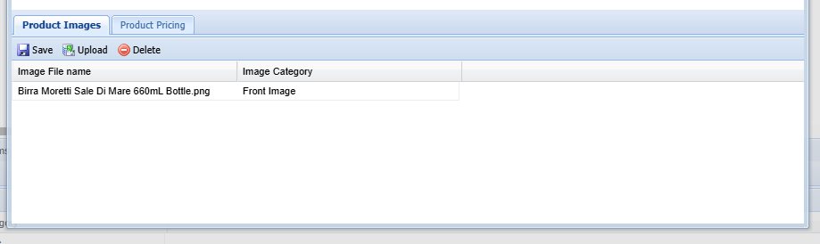 Default Product Form
